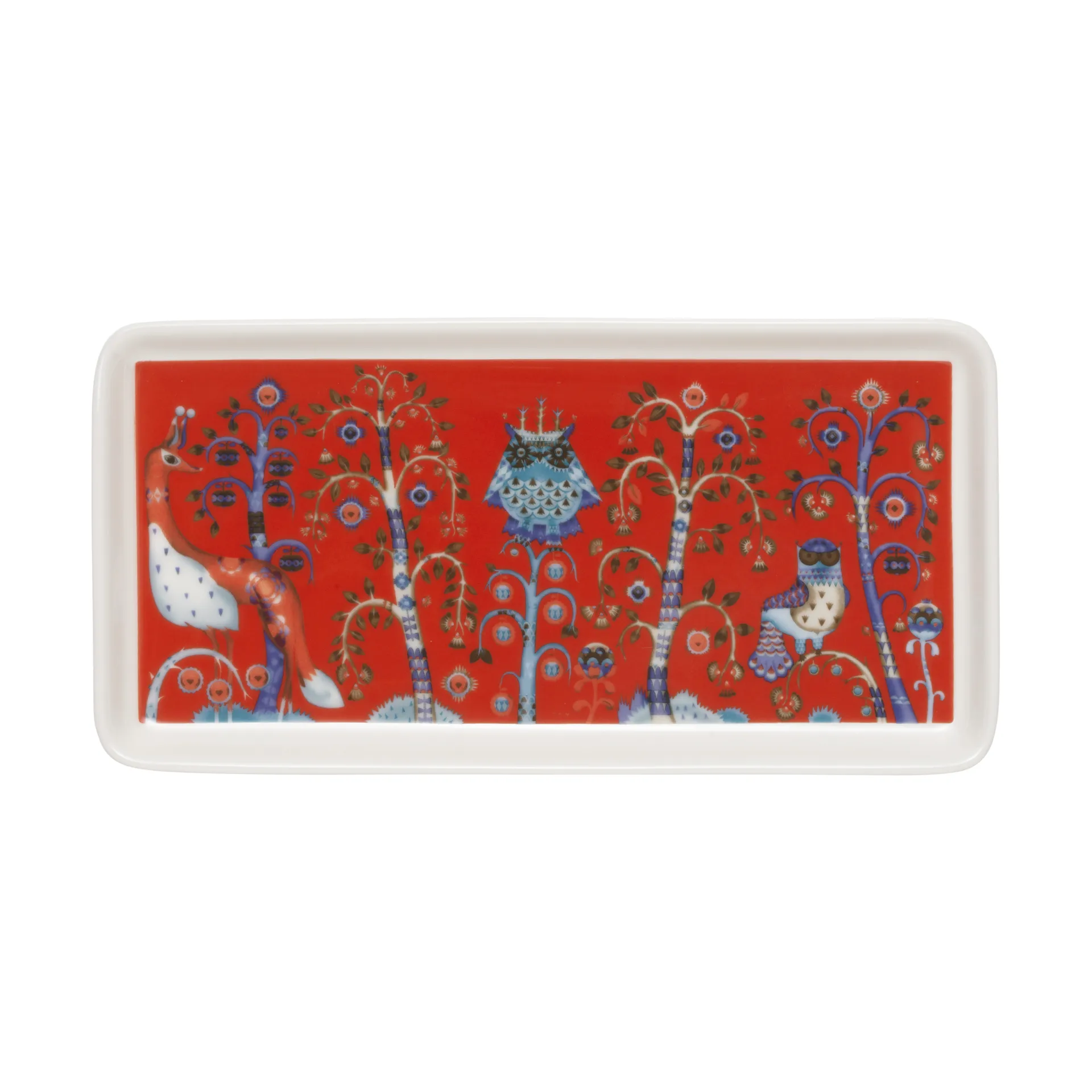 Iittala Taika tallerken 12x24 cm Rød