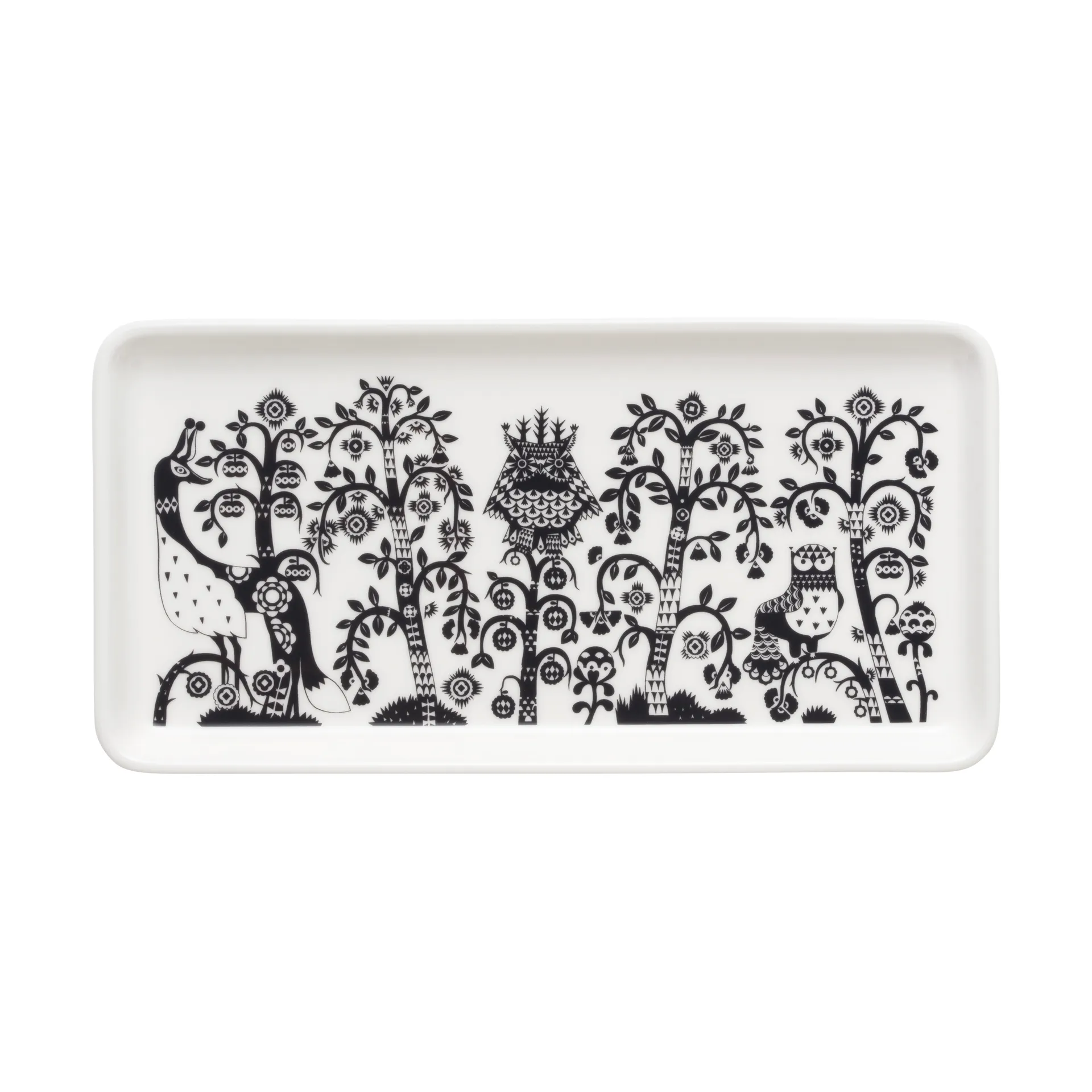 Iittala Taika tallerken 12x24 cm Svart