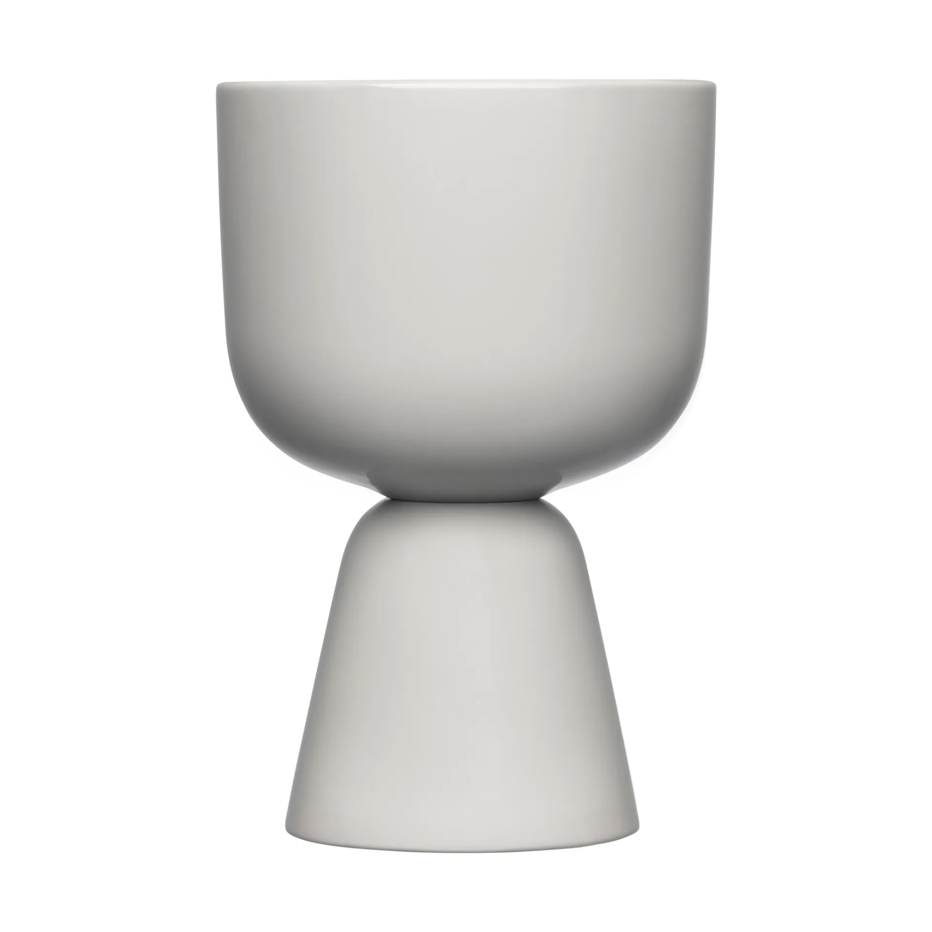 Iittala Vase Nappula Ø12,5 cm h19 cm Gris clair