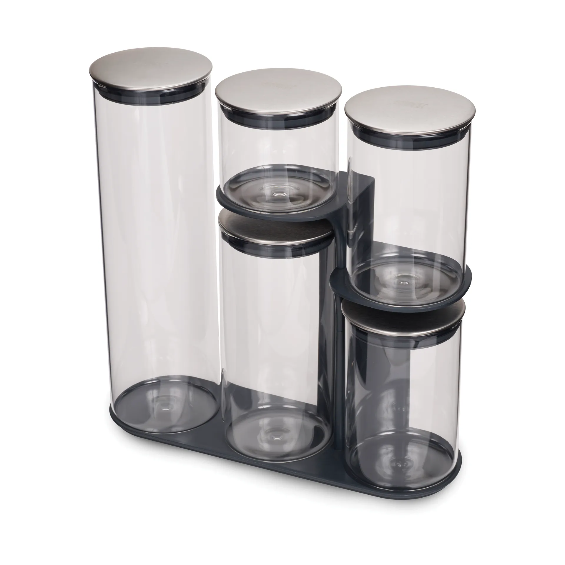 Joseph Joseph Bocal de rangement Podium 32,6 cm Acier