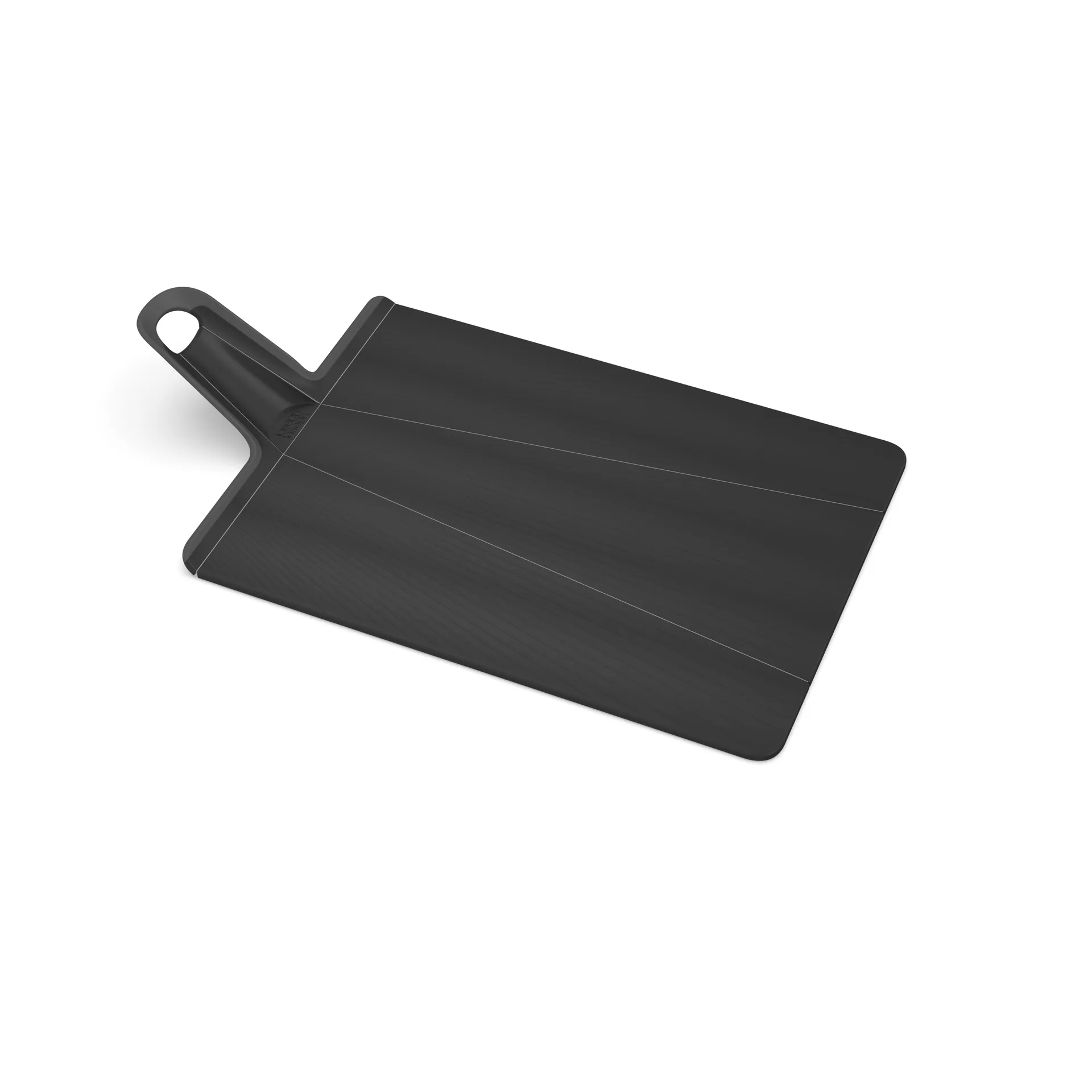 Joseph Joseph Chop2Pot Plus Sammenklappeligt Skærebræt - 45x26 cm, Non-slip, Tåler Opvaskemaskine - Sort
