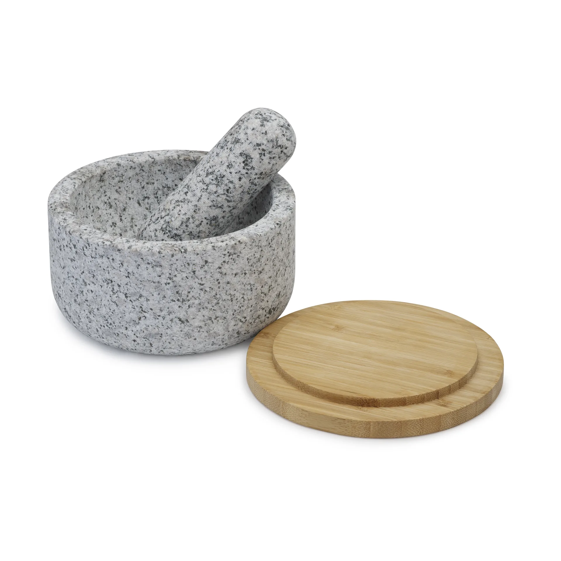 Joseph Joseph 20176, Bamboo, Grå, Morter og støder, 155 mm, 155 mm, 130 mm, 1 stk