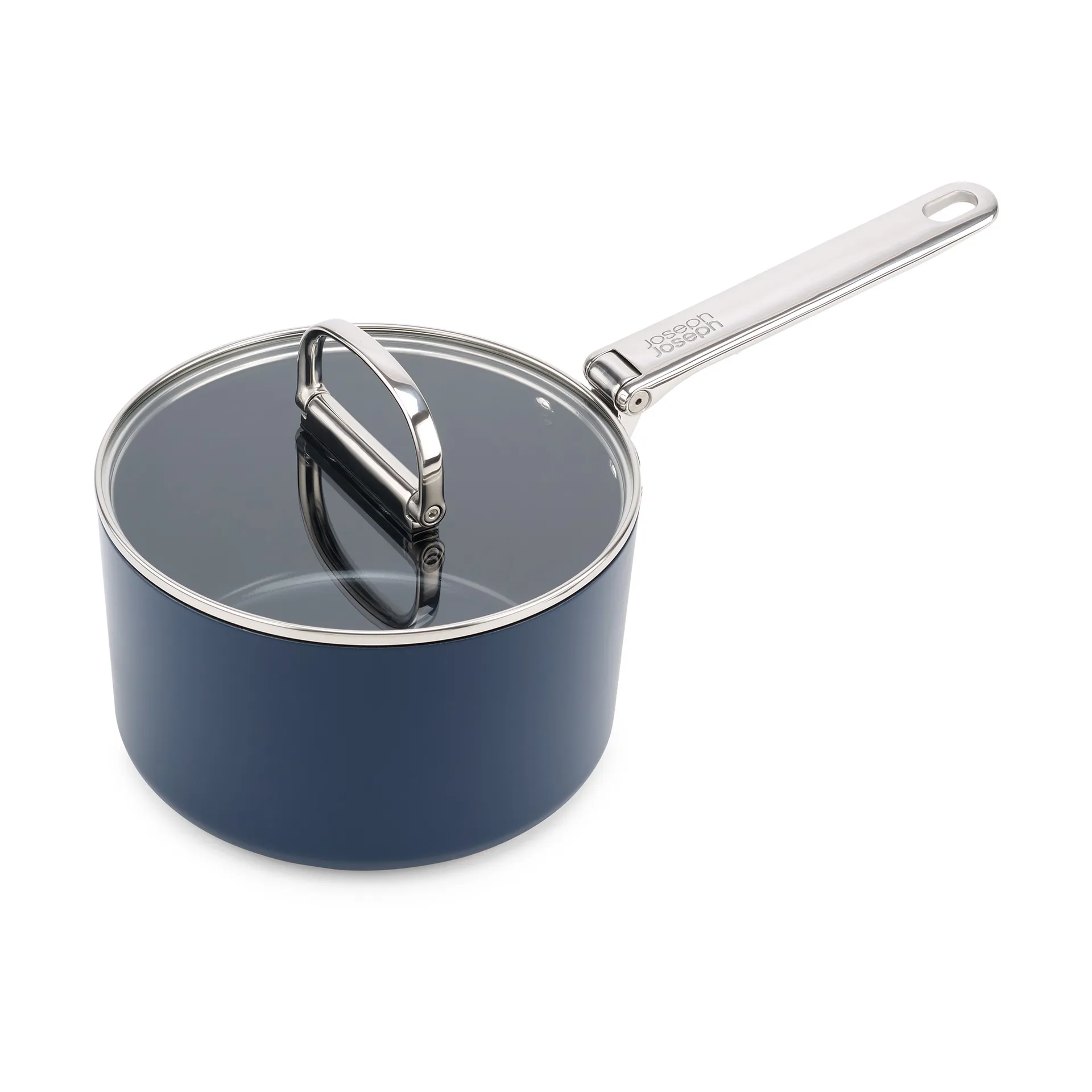 Joseph Joseph Space non stick gryde med låg Ø19 cm Blå