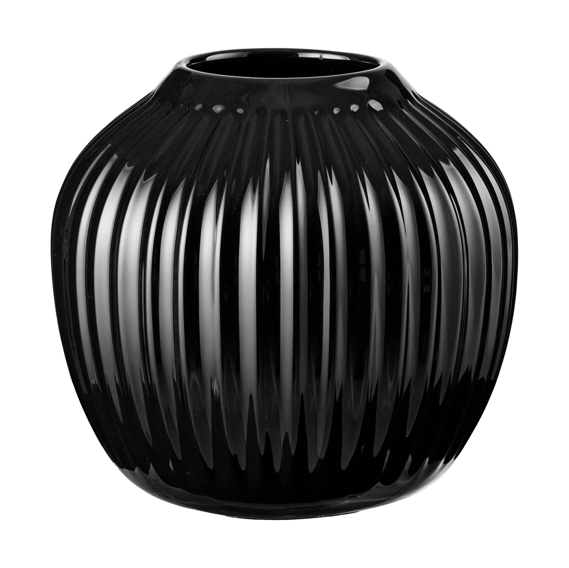 Kähler - Hammershøi Vase H13 cm sort
