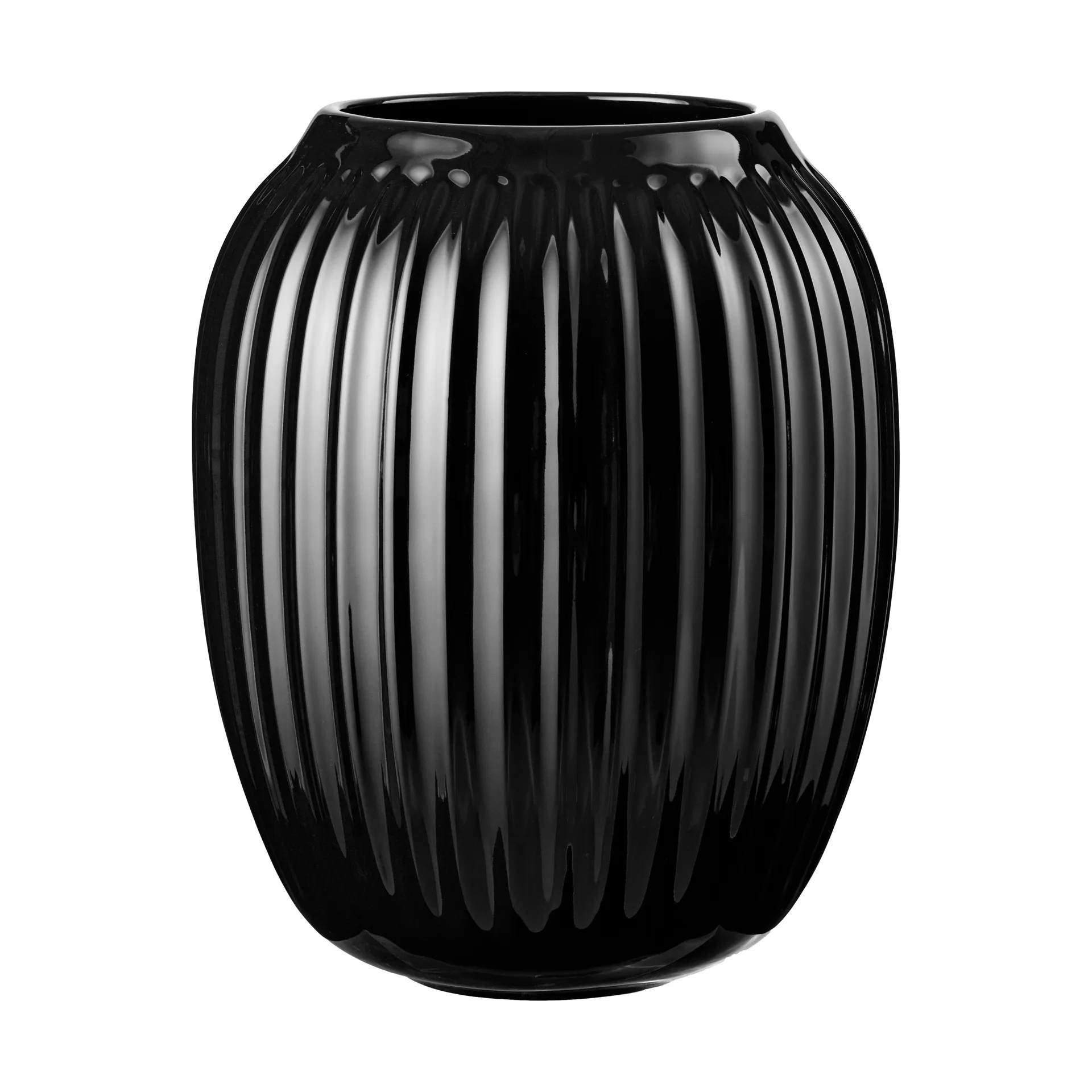 Kähler - Hammershøi Vase H21 cm sort
