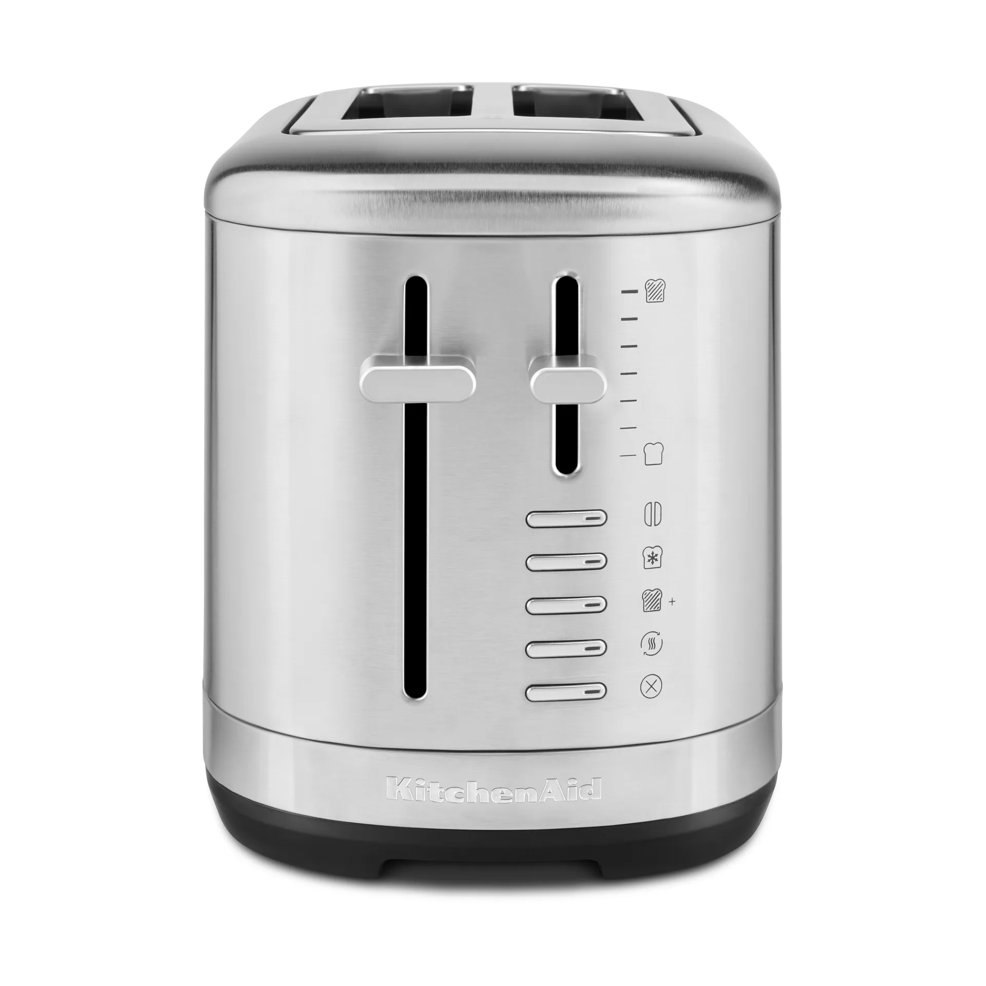 KitchenAid 5KMT2109ESX, 2 skive(r), Rustfrit stål, Metal, Plast, Knapper, Niveau, 980 W, 220 - 240 V