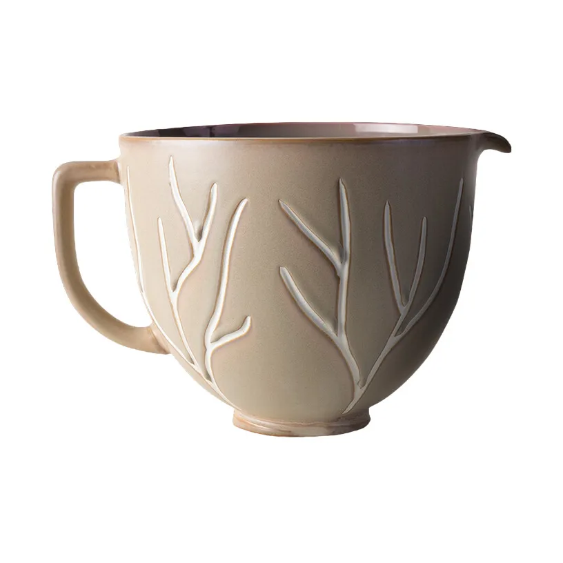 KitchenAid KitchenAid keramikskål med handtag 4,7 L Bare trees