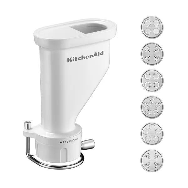 KitchenAid pastapress med 6 former till köksmaskin