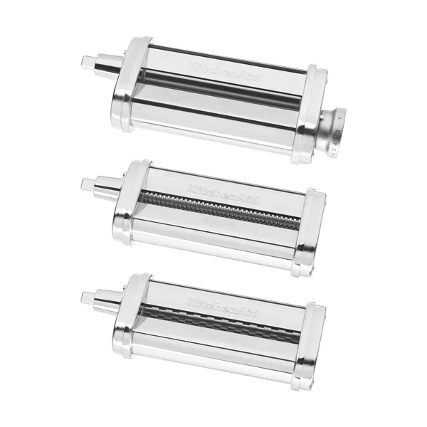 KitchenAid pastavals set till köksmaskin, Stainless steel