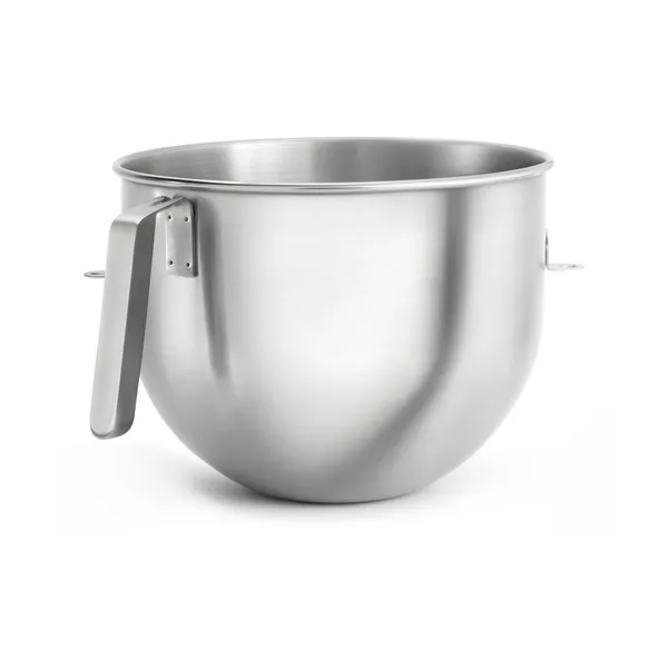 KitchenAid skål rostfritt stål med J-handtag 6,6 L, Brushed stainless steel
