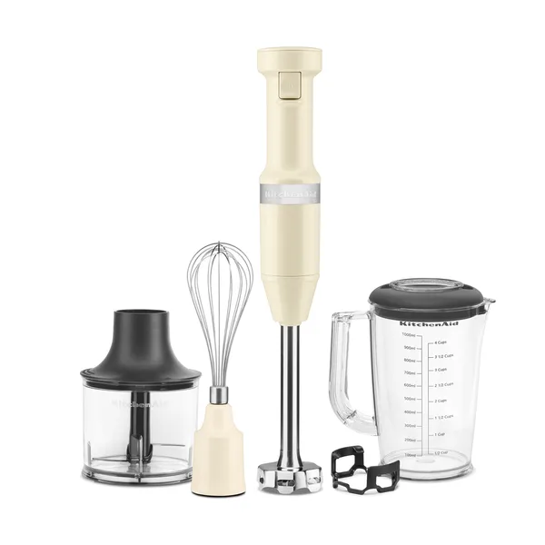 KitchenAid stavmixer set, Almond