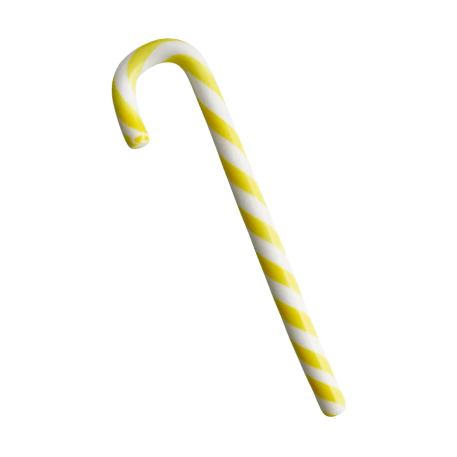 Kosta Boda Polka 170 mm Blanc-jaune