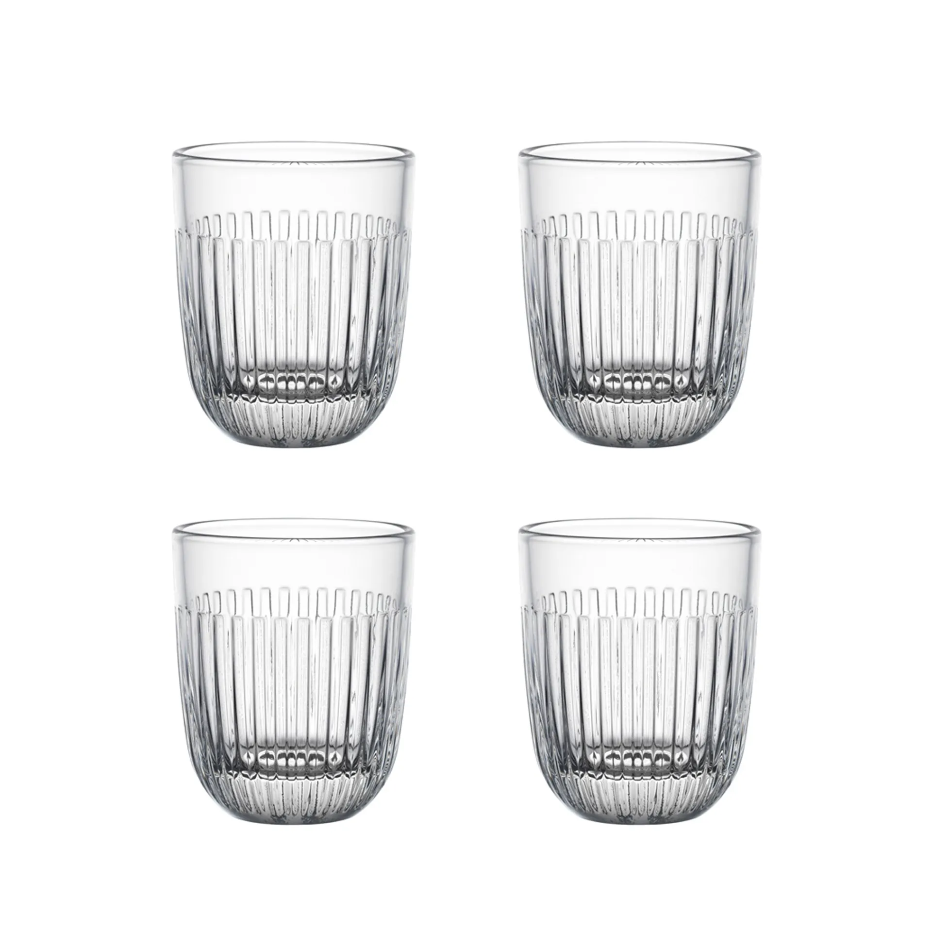 La Rochère Ouessant vandglas 26 cl 4-pak Transparent