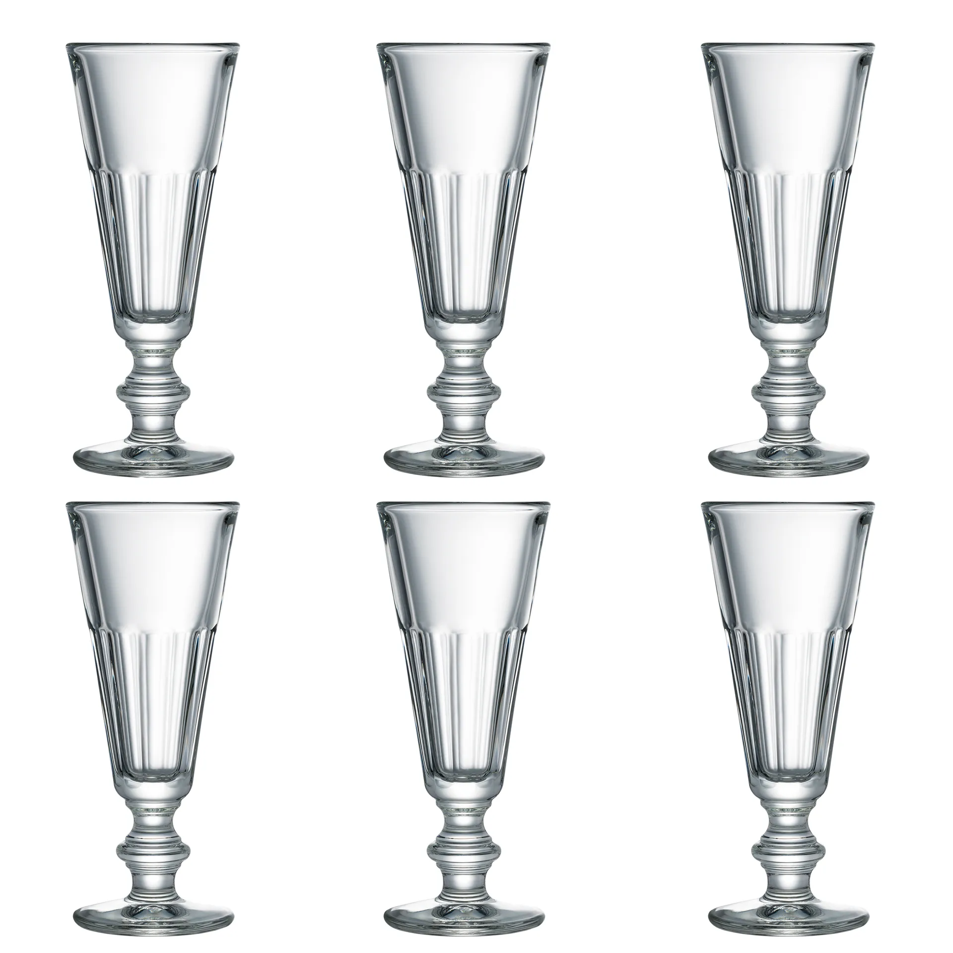 La Rochère Perigord champagneglas 16 cl 6-pak Transparent