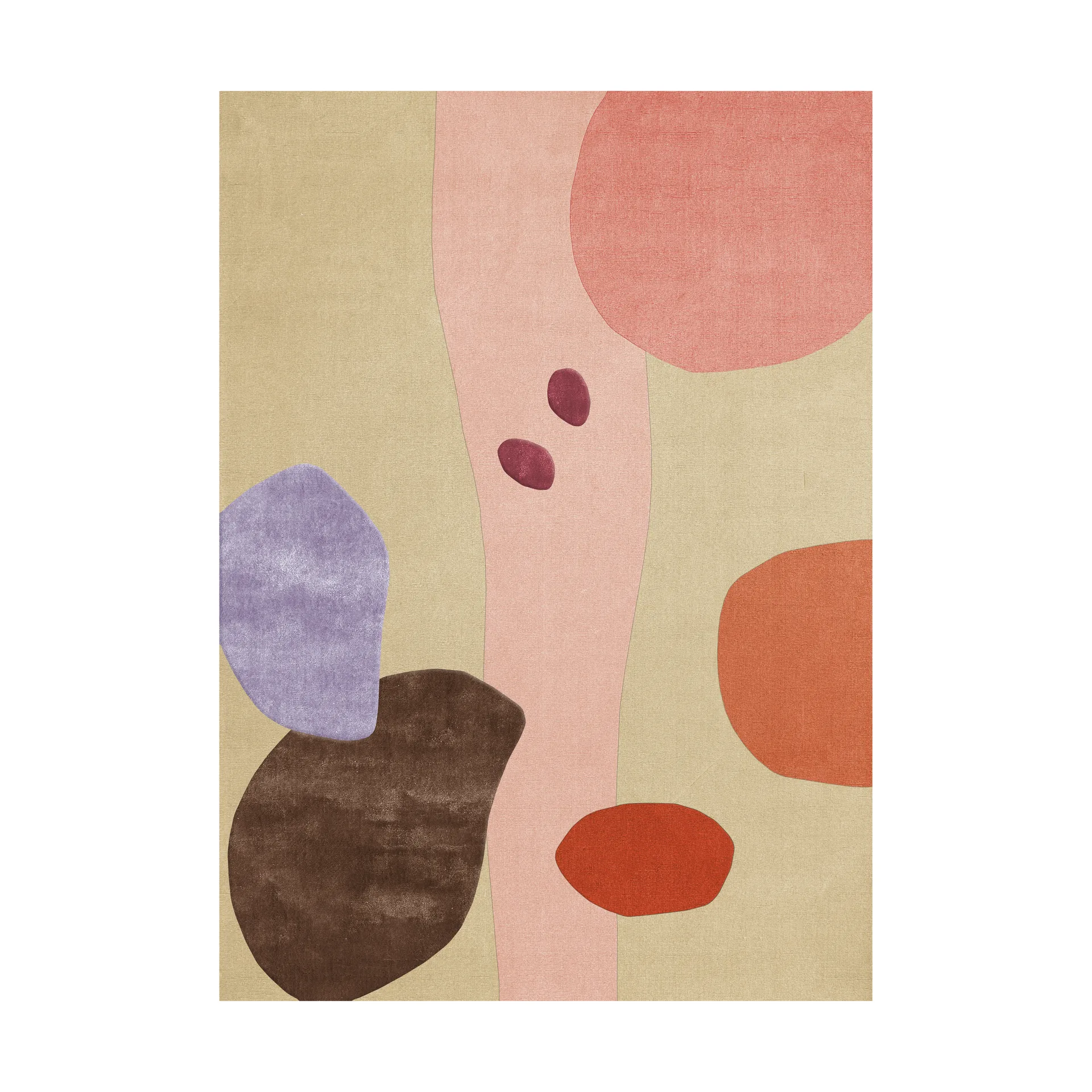 Layered Tapis en laine Magical Garden cm