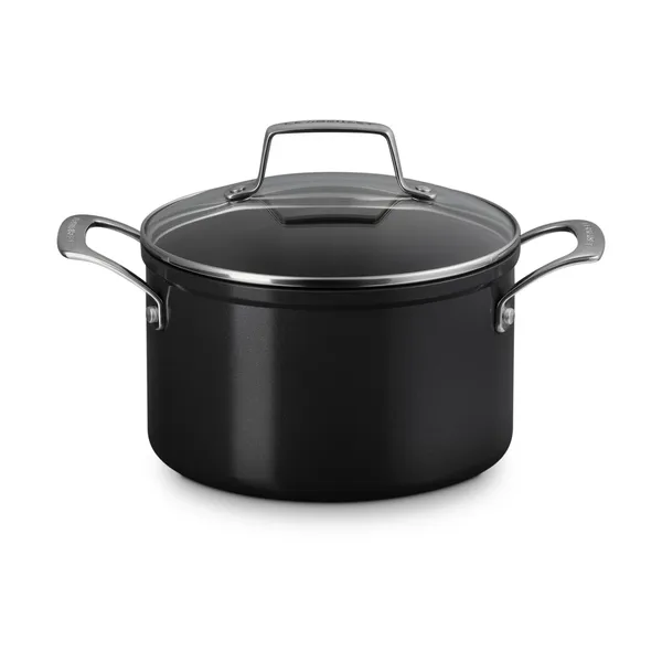Ceramic gryta med glaslock, 3,8 L