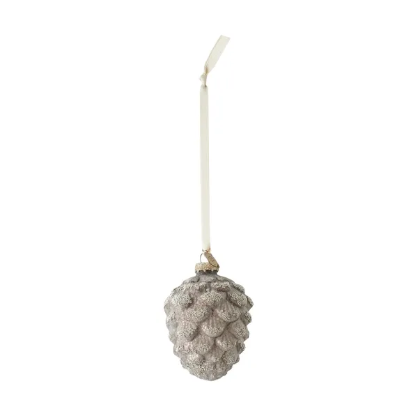 Norille julhänge kotte 10 cm, Antikbrun