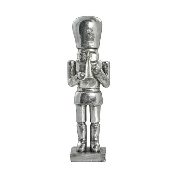 Serafina nötknäppare 23 cm, Antiksilver