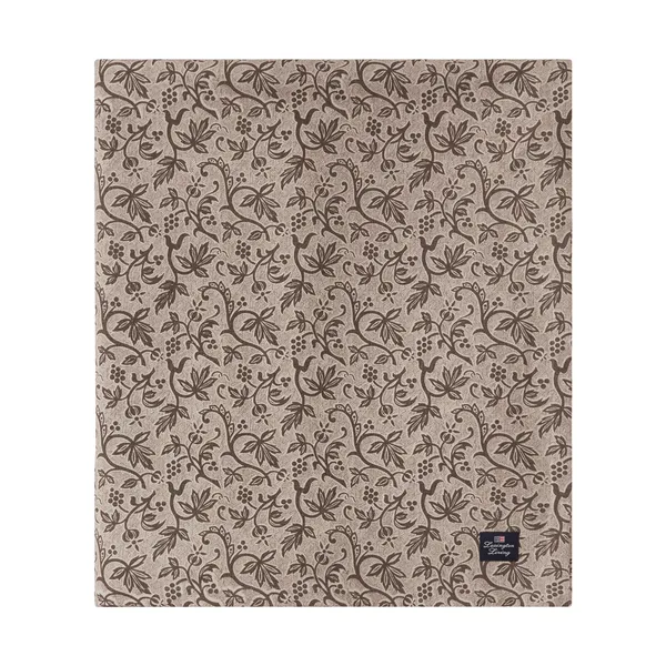 Printed Recycled Cotton bordsduk 150x350 cm, Light