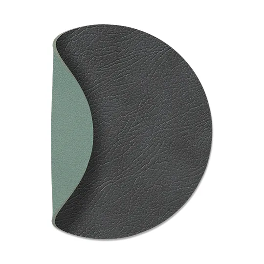 LIND DNA Cloud-Nupo vendbar glasbrik, cirkel 1 stk. antracit-pastelgrøn