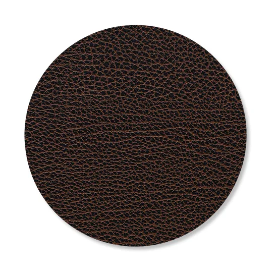 LIND DNA Dessous de verre Bull circle Marron