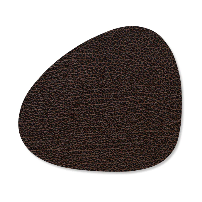 LIND DNA Dessous de verre Bull curve Marron
