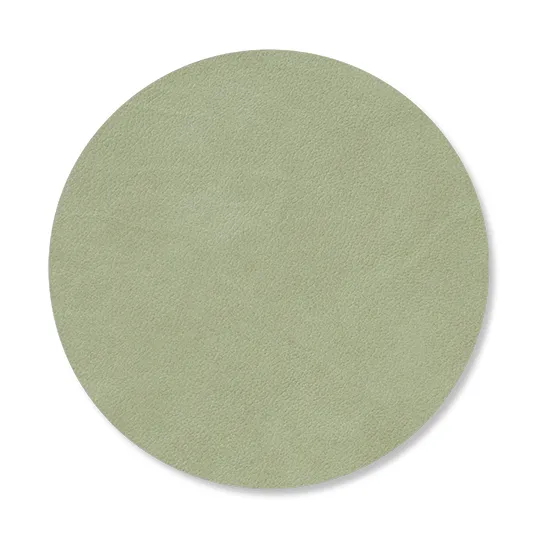 LIND DNA Dessous de verre Nupo circle Vert olive