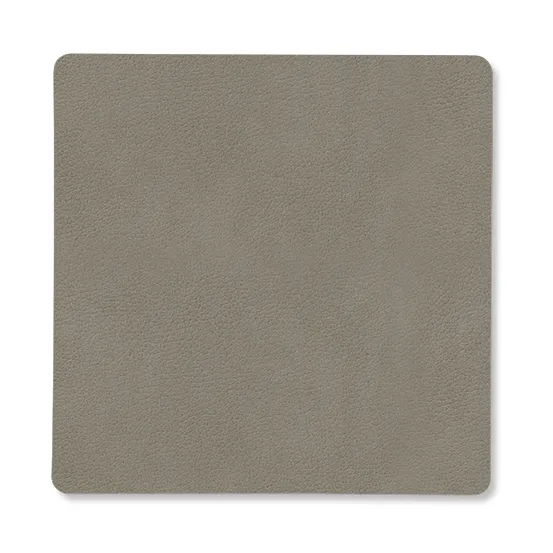 LIND DNA Dessous de verre Nupo square Flint grey