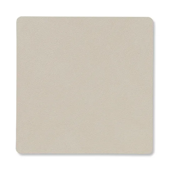 LIND DNA Dessous de verre Nupo square Oyster white