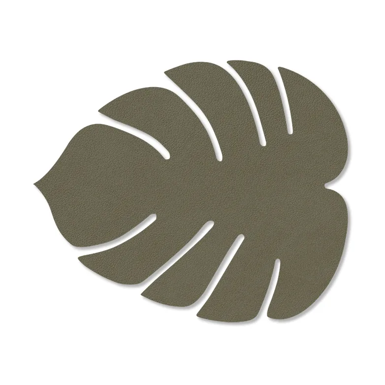 LIND DNA Monstera Leaf Nupo glasunderl&auml;gg Army green