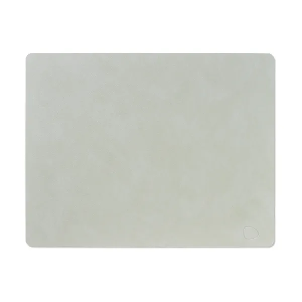 Nupo bordstablett square L, metallic (stengrå)