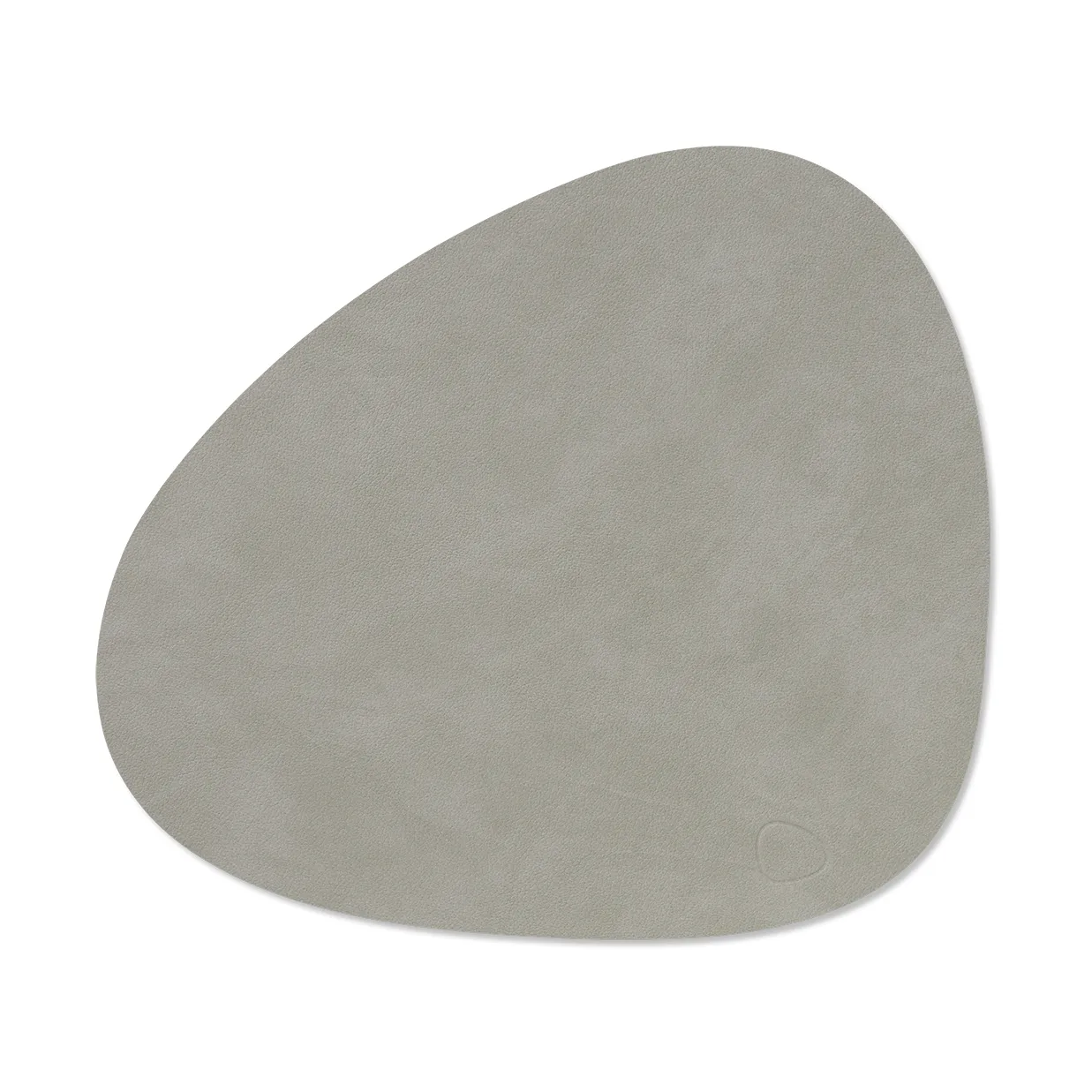 LIND DNA Nupo dækkeserviet curve M Light grey billede