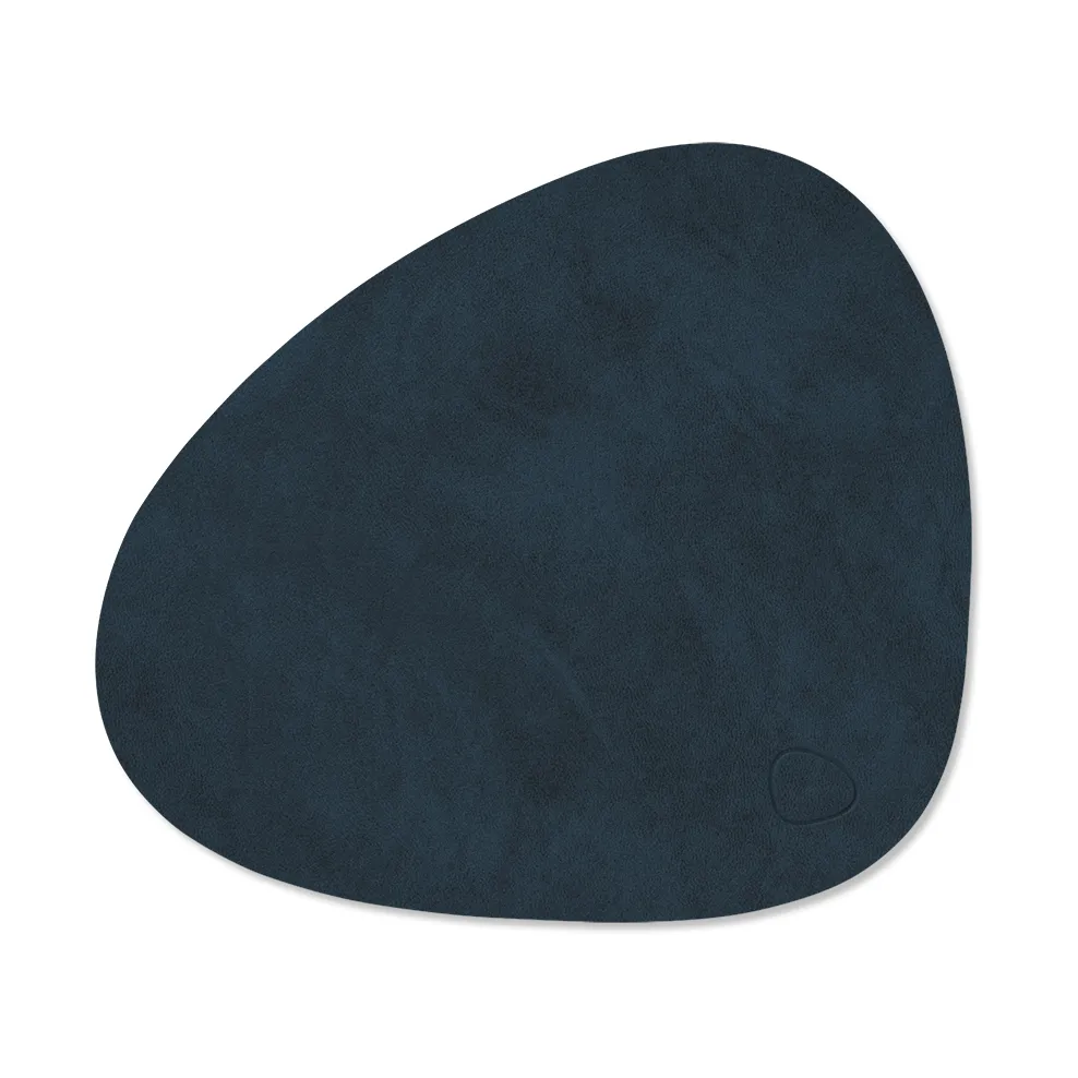 LIND DNA Nupo dækkeserviet curve S Midnight blue billede