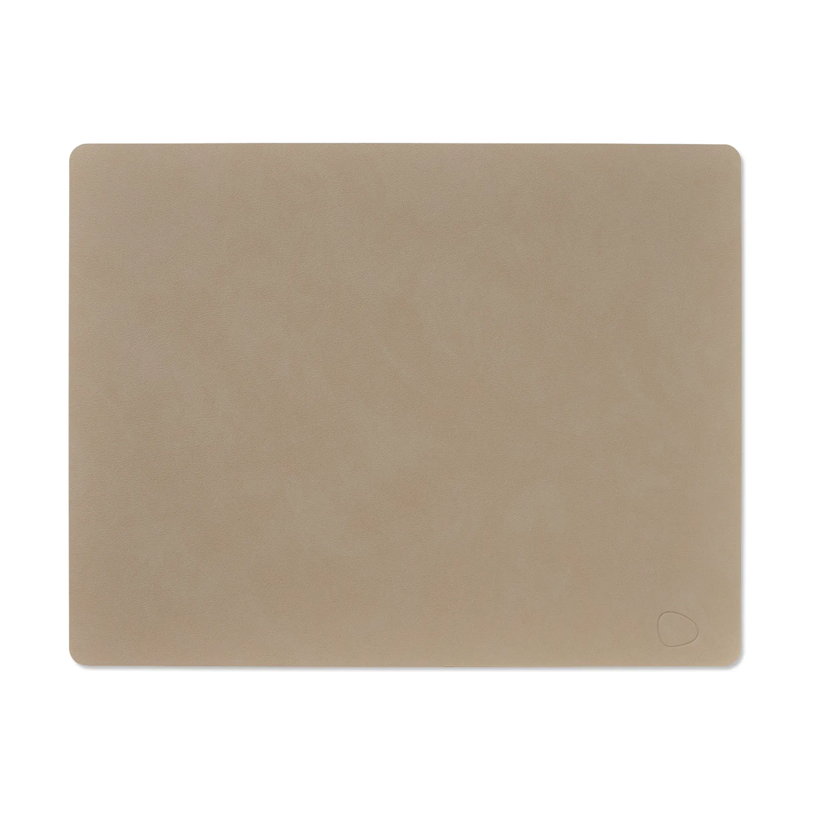 LIND DNA Nupo dækkeserviet square L Clay brown