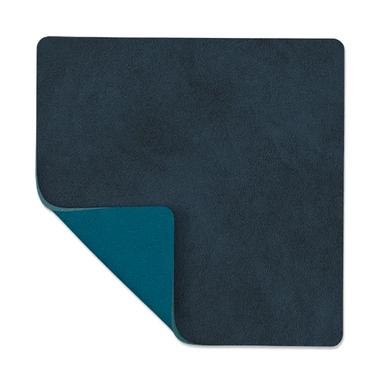 LIND DNA Nupo glasbrik square vendbar 1 stk. Midnight blue/petrol