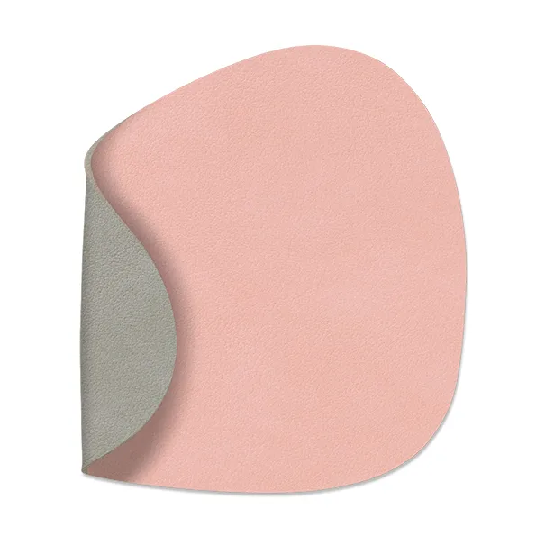LIND DNA Nupo vendbar glasbrik, curve 1 stk. pink-lysegrå