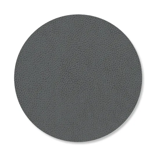 LIND DNA Serene coasters circle Ø10 cm Anthracite