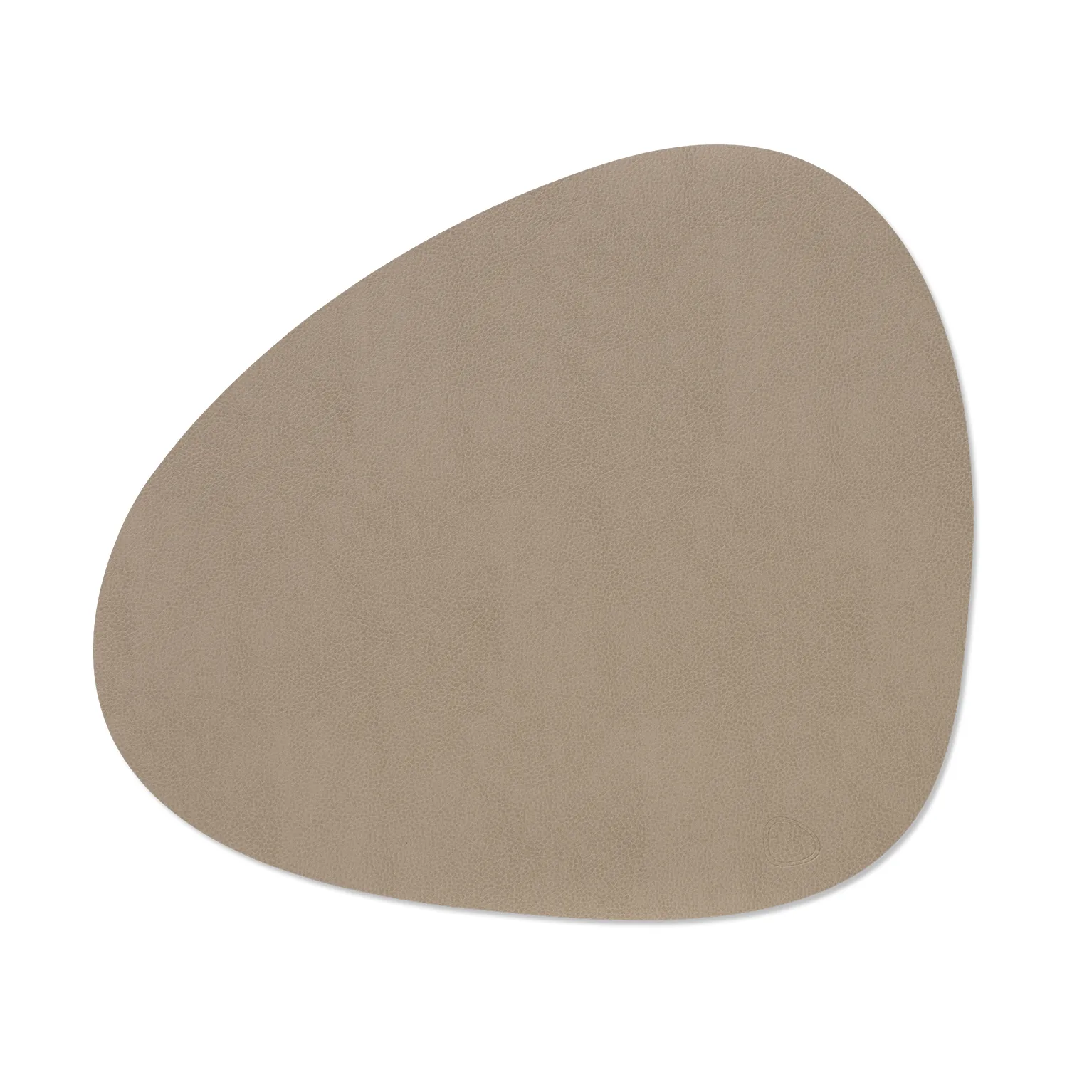 LIND DNA Serene dækkeserviet curve L 37x44 cm Mole Grey