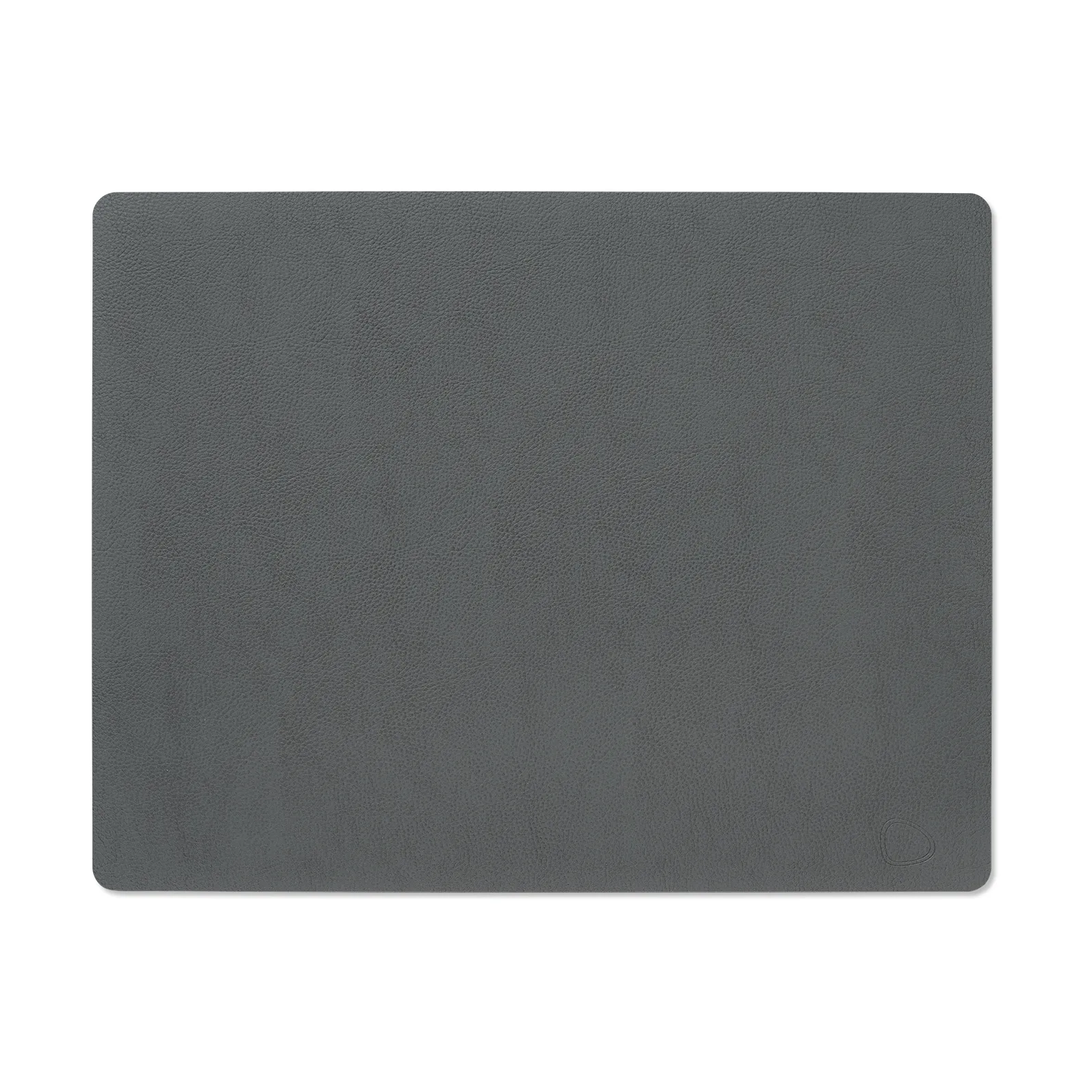 LIND DNA Serene dækkeserviet square L 35x45 cm Anthracite