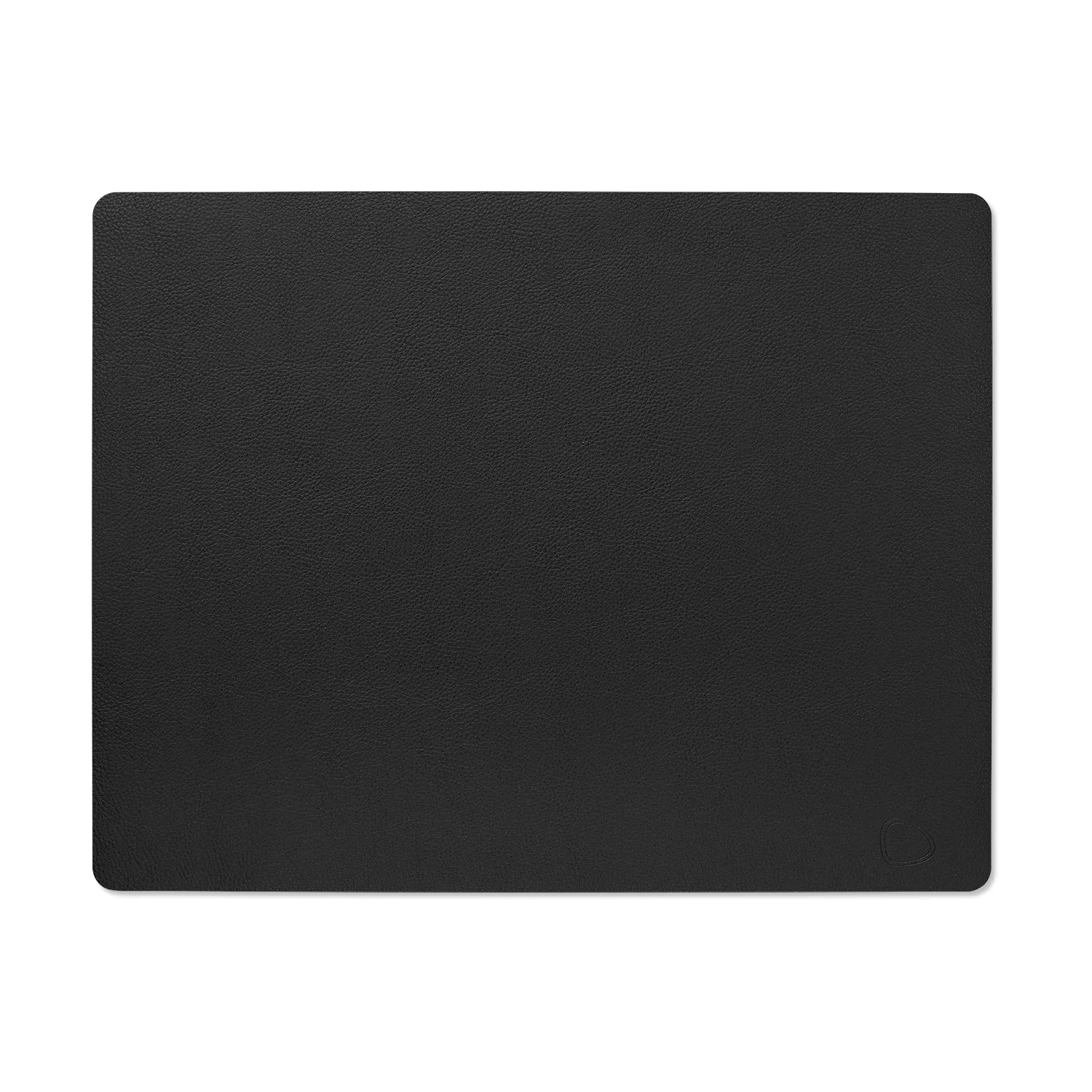 LIND DNA Serene dækkeserviet square L 35x45 cm Black