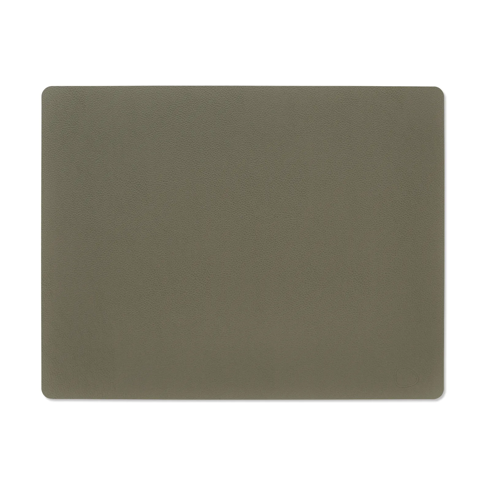 LIND DNA Serene dækkeserviet square L 35x45 cm Moss
