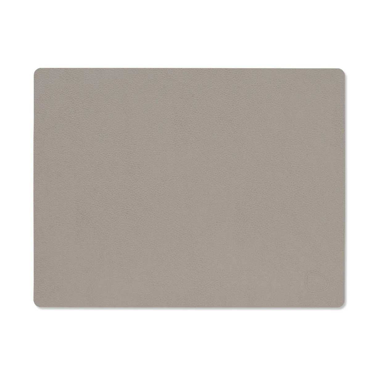 LIND DNA Serene dækkeserviet square M 26,5x34,5 cm Ash