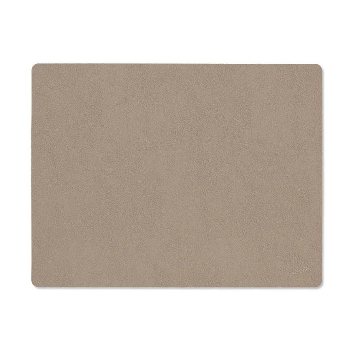 LIND DNA Serene dækkeserviet square M 26,5x34,5 cm Mole Grey