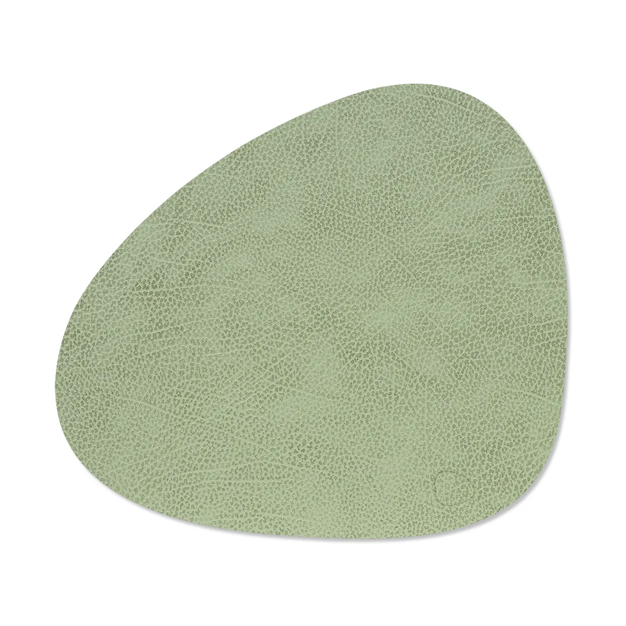 LIND DNA Set de table Hippo curve M Vert olive