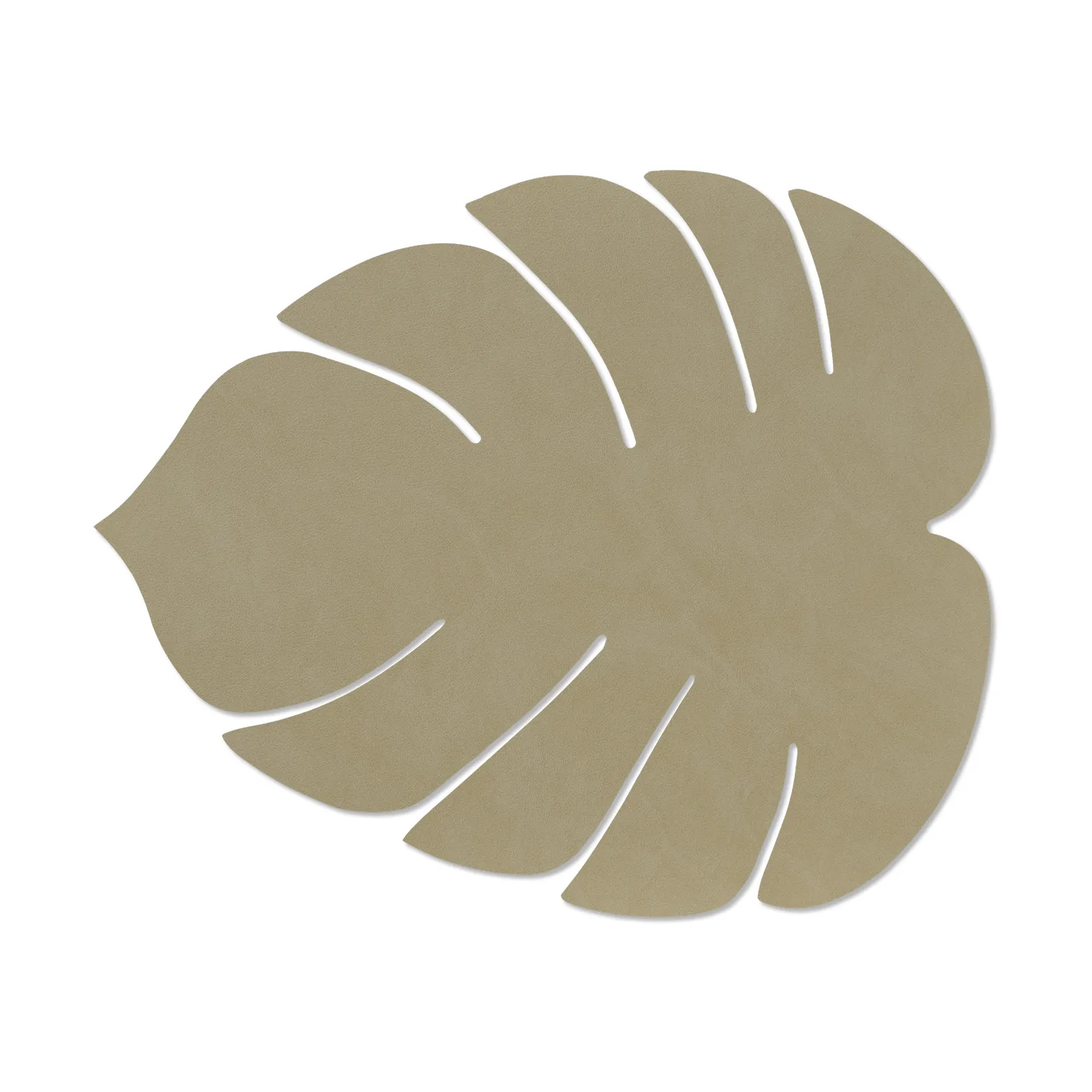 LIND DNA Set de table Monstera Leaf Nupo L Herbal dust