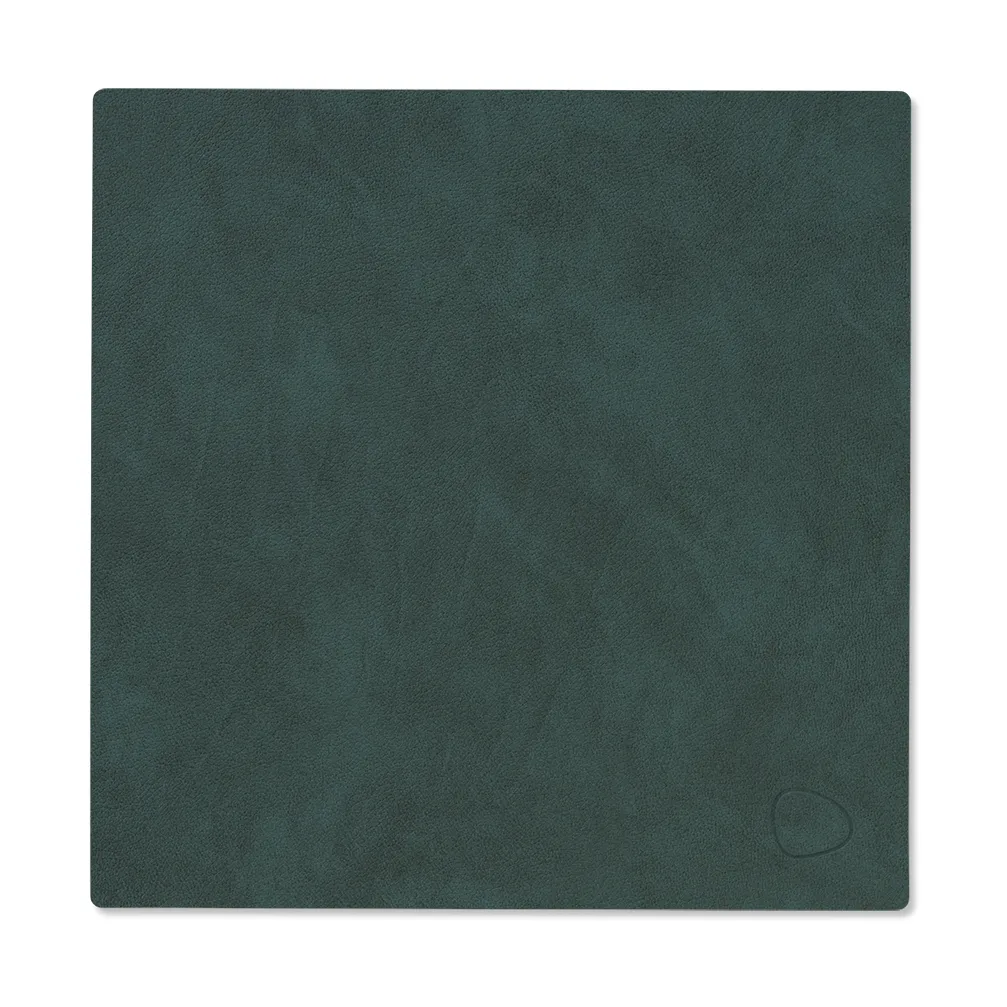 LIND DNA Set de table Nupo square S Vert foncé