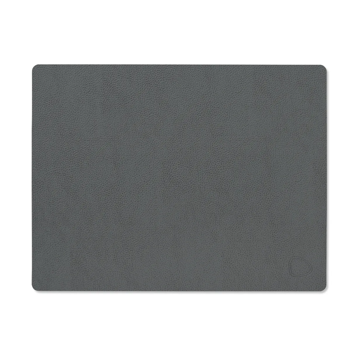 LIND DNA Set de table Serene Square M 26,5x34,5 cm Anthracite