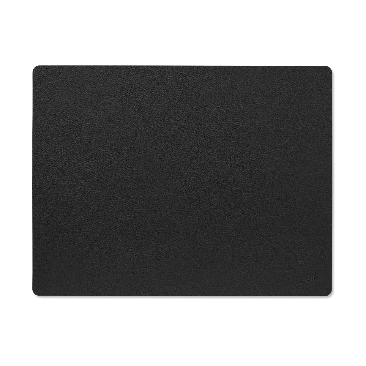 LIND DNA Set de table Serene Square M 26,5x34,5 cm Noir