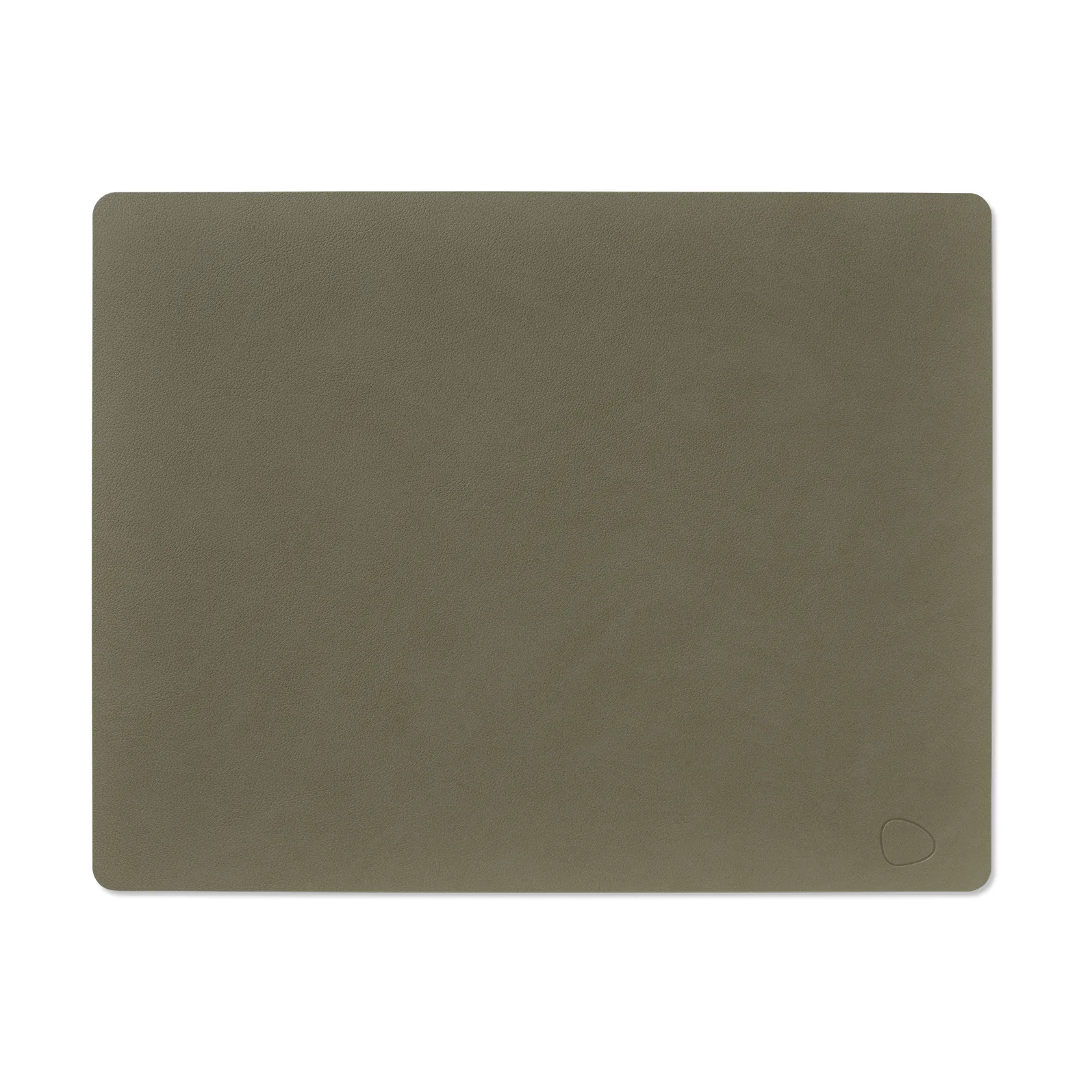 LIND DNA Square Nupo dækkeserviet 35x45 cm army green