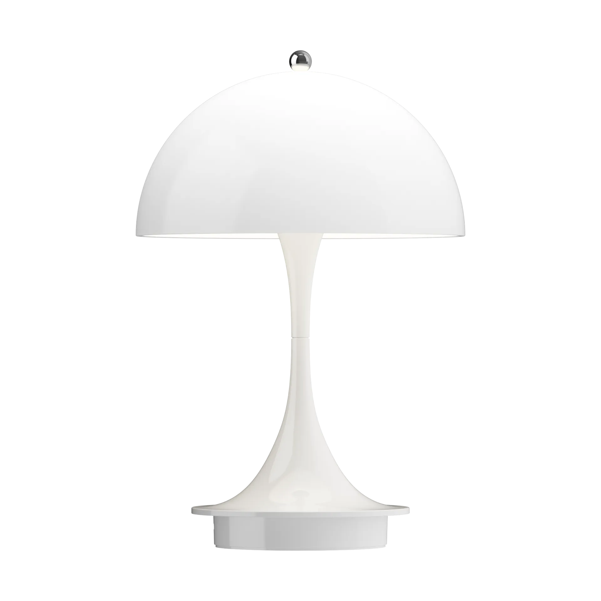 Louis Poulsen Panthella 160 Portable bordslampa i opalvitt pale rose